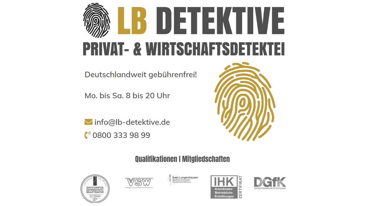 Detektei Nürnberg I LB Detektive - Privatdetektiv Nürnberg